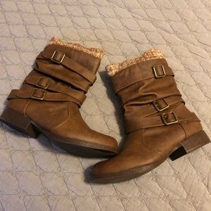 ⭐️NWOB⭐️ JustFab | Brown Boots | Size 7